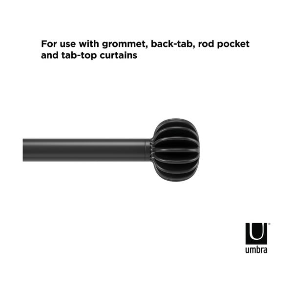 Stalowy regulowany karnisz 107 - 305 cm Finn – Umbra-image-4