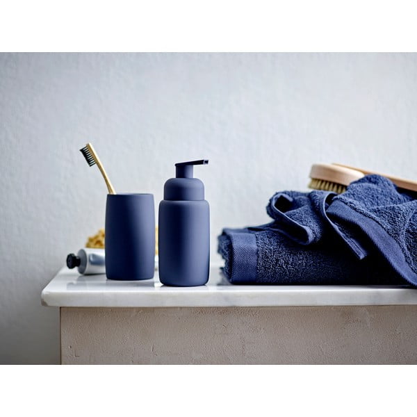 Ciemnoniebieski bawełniany ręcznik frotte 50x100 cm Comfort – Södahl-image-1