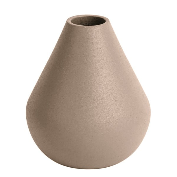 Beżowy wazon PT LIVING Nimble Cone, wys. 10 cm
