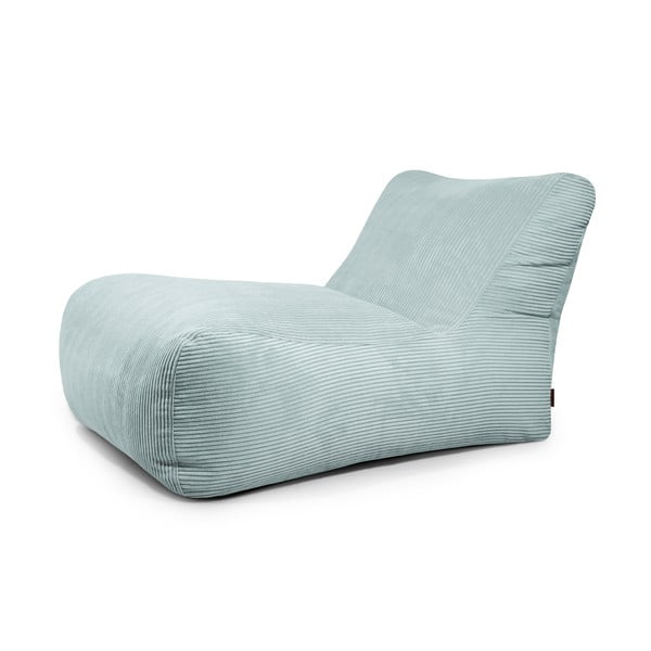 Miętowy sztruksowy worek do siedzenia Lounge 100 – SLOWDOWN