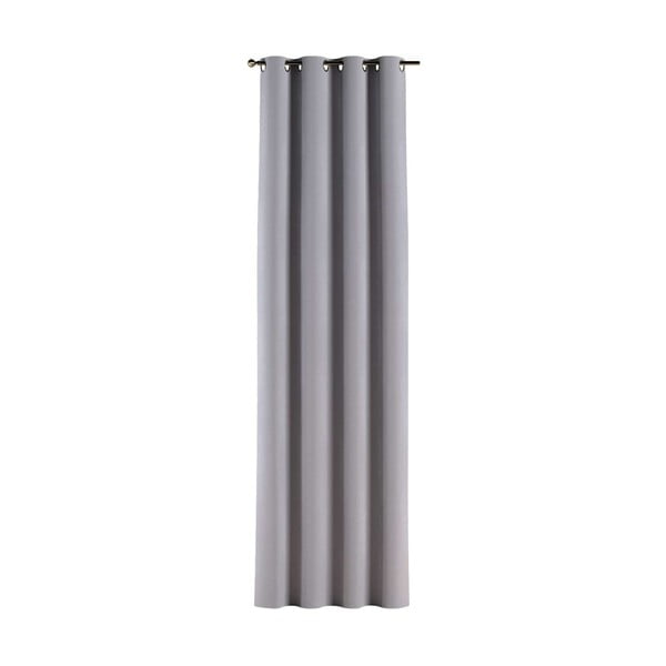 Szara zasłona 260x130 cm Posh Velvet – Yellow Tipi-image-2