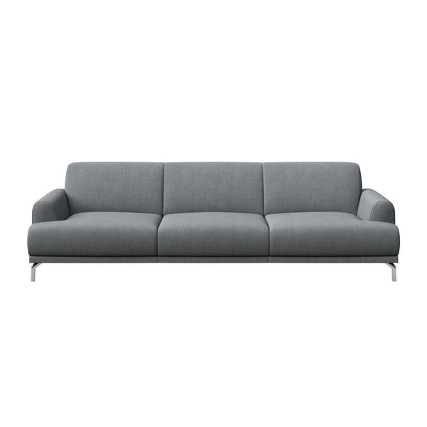 Jasnoszara sofa MESONICA Puzo, 240 cm