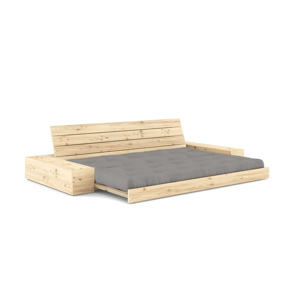 Szara rozkładana sofa 244 cm Base – Karup Design-image-4