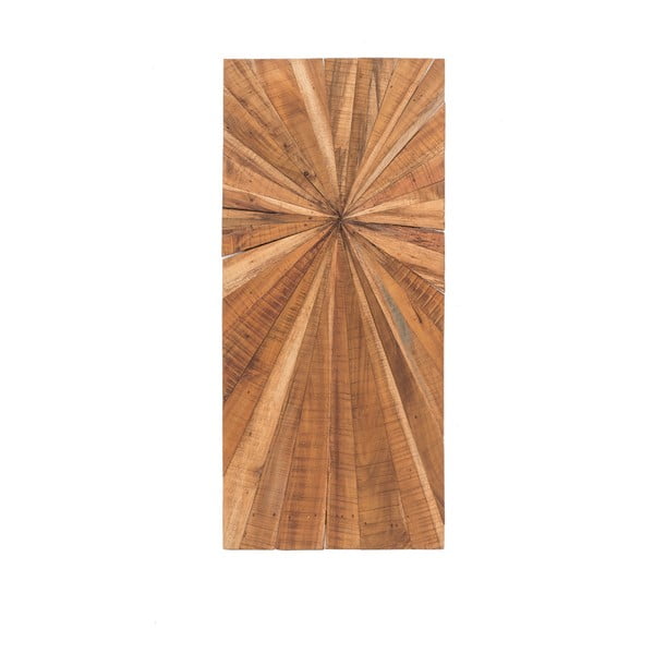 Drewniana dekoracja ścienna WOOX LIVING Sun, 100x45 cm