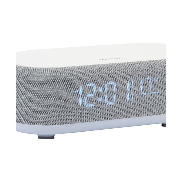 Budzik cyfrowy  z ładowarką bezprzewodową Vogue – Karlsson-image-4