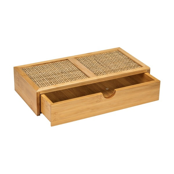 Bambusowy organizer łazienkowy Wenko Allegre, 28x6 cm-image-4