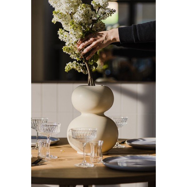 Beżowy ceramiczny wazon (wysokość 36 cm) Tuga – noo.ma-image-2