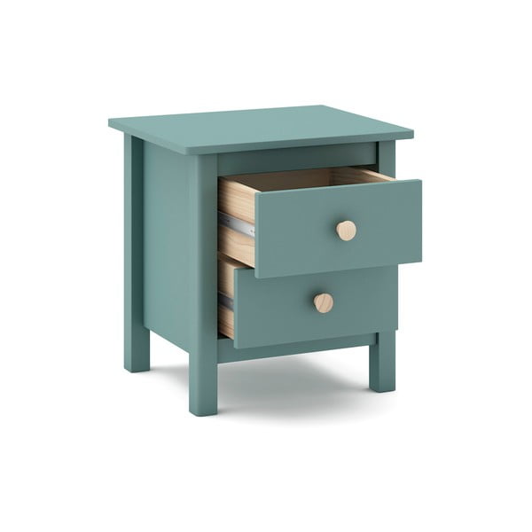 Morska dziecięca szafka nocna z drewna sosnowego Max – Marckeric-image-4