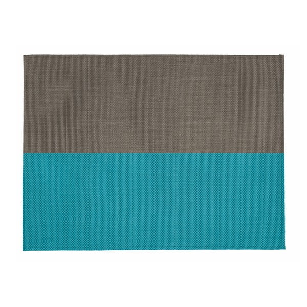 Beżowo-niebieska mata stołowa Tiseco Home Studio Stripe, 33x45 cm