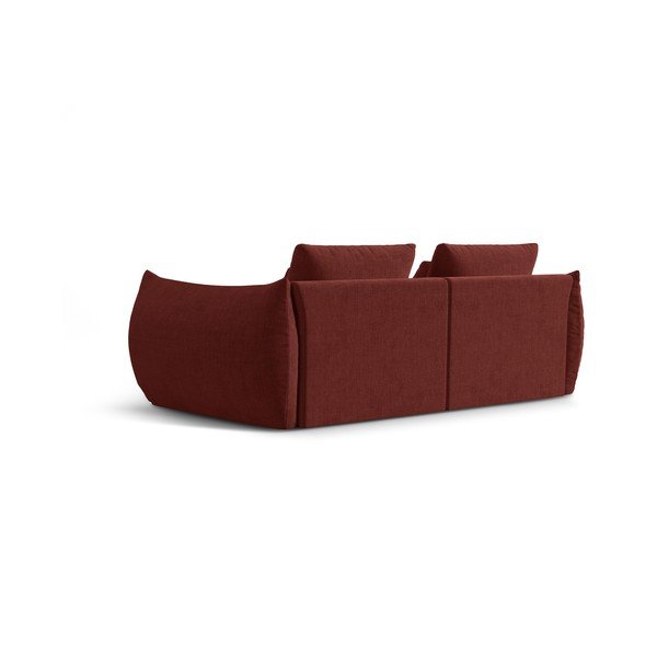 Czerwona sofa 232 cm Bloom – Micadoni Home-image-3