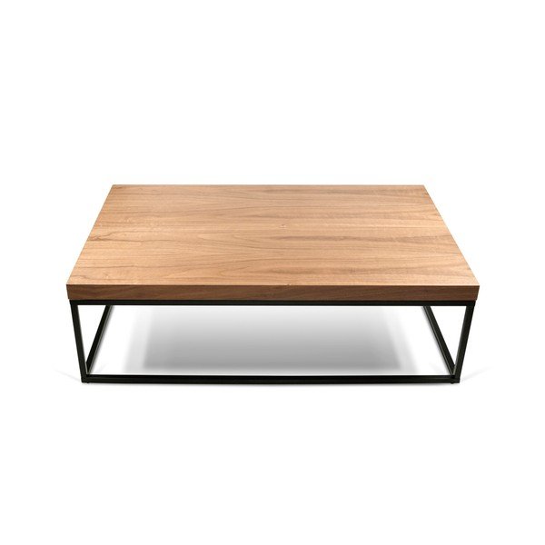 Stolik z dekorem drewna orzechowego TemaHome Prairie-image-4