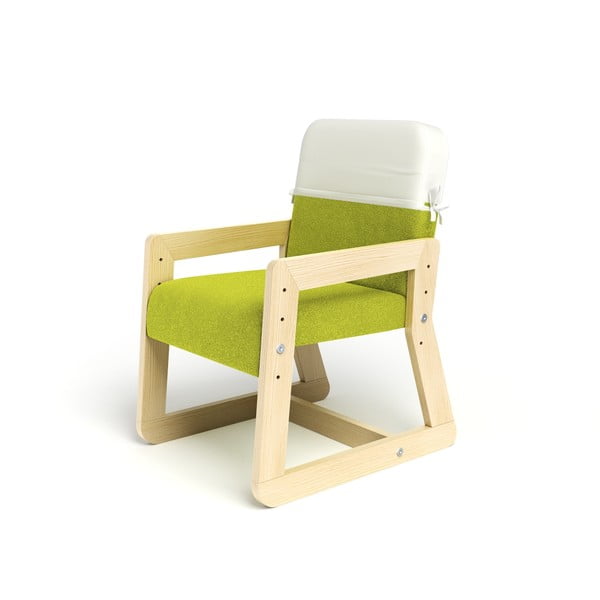 Zielone regulowane krzesełko dziecięce Timoore Simple UpME