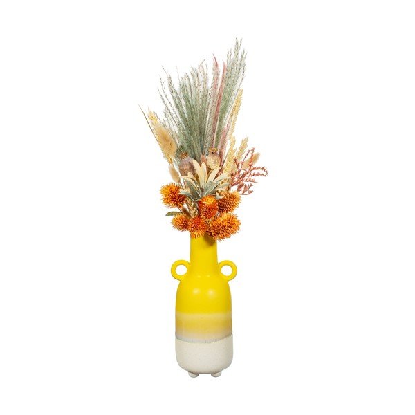 Żółty wazon Sass & Belle Bohemian Home Mojave, wys. 23 cm-image-2