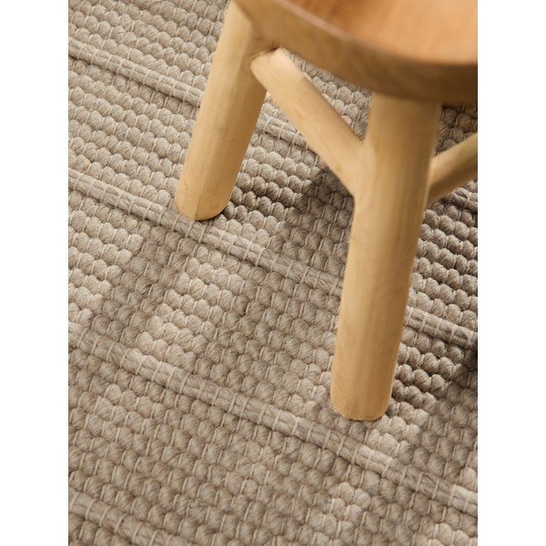 Beżowy wełniany chodnik tkany ręcznie 80x250 cm Camden Parker – Ted Baker-image-3