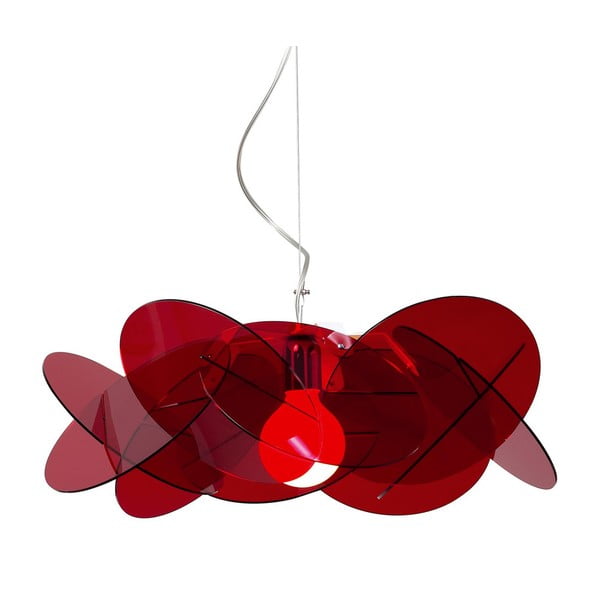 Lampa wisząca Bea Maxi Emporium, czerwona