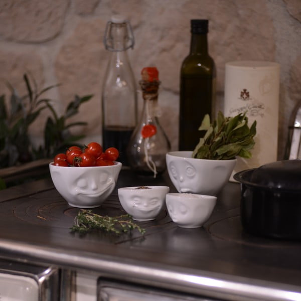 Biała porcelanowa nadąsana miska 58products-image-1