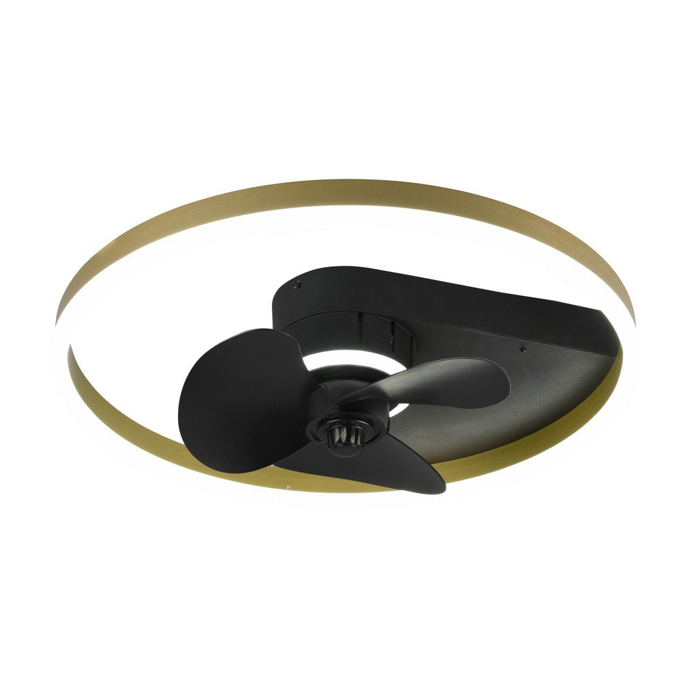 Lampa sufitowa LED w kolorze matowej czerni Borgholm – Reality (zdjęcie 4)