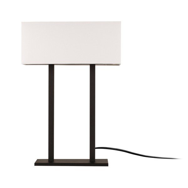 Biało-czarna lampa stołowa (wysokość 52 cm) Salihini – Opviq lights-image-4