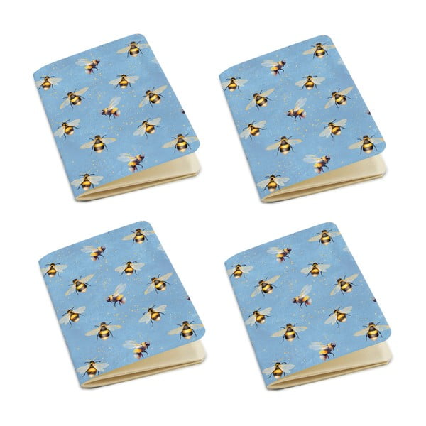 Zeszyty zestaw 192 str. w formacie A6 4 szt. Bees – Kartos-image-2