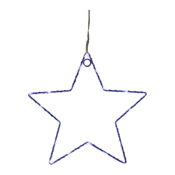 Niebieska dekoracje LED w kształcie gwiazdy Opjet Paris Star
