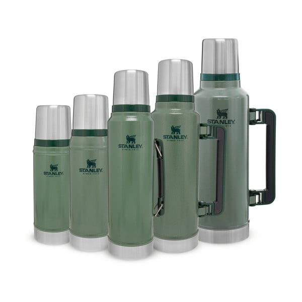 Zielony termos ze stali nierdzewnej 1 l Legendary Classic Hammer Tone Green – Stanley-image-3
