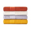 Zestaw 4 bawełnianych ręczników Bonami Selection Roma, 50x100 cm