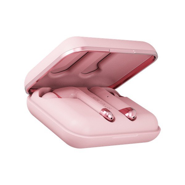 Różowe bezprzewodowe słuchawki Happy Plugs Air 1 Plus In-Ear-image-2