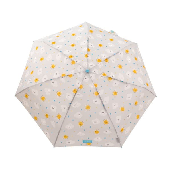 Szary parasol składany Mr. Wonderful Nube