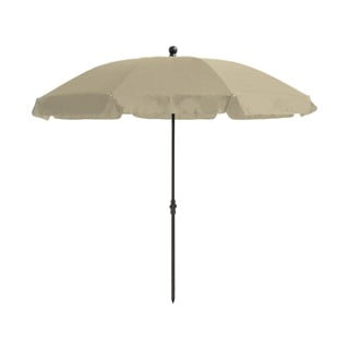 Beżowy parasol ogrodowy Madison Las Palmas, ø 200 cm