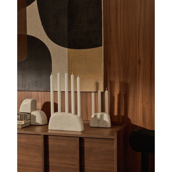 Kamienny świecznik Signe – Kave Home-image-1