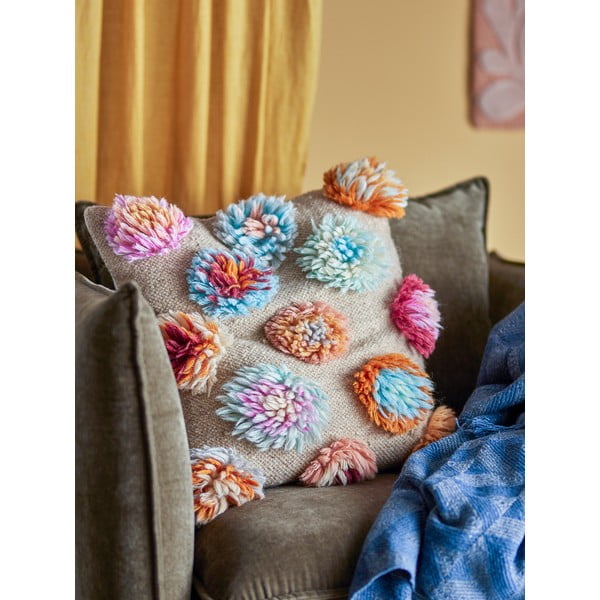 Poduszka dekoracyjna z mieszanki wełny 50x50 cm Somma – Bloomingville-image-1