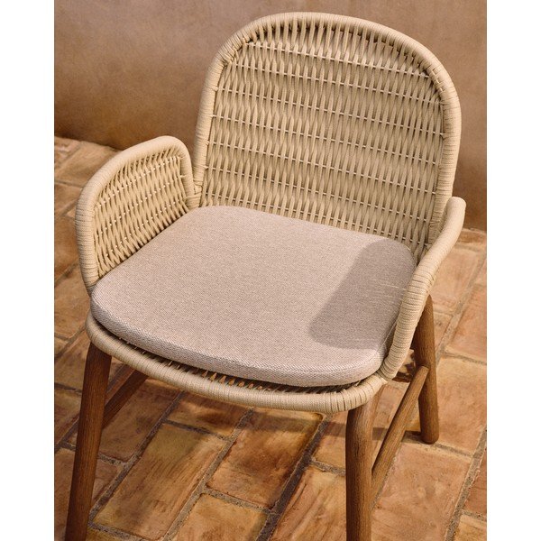 Beżowe krzesło ogrodowe Alipa – Kave Home-image-3