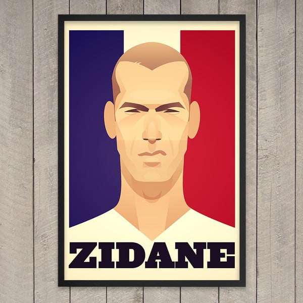 Plakat "Zidane", 29,7x42 cm