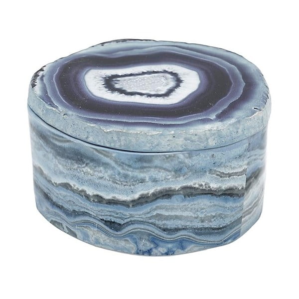 Pudełko InArt Marble Blue, 14x8x13 cm