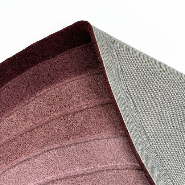 Fioletowy wełniany dywan tkany ręcznie 200x290 cm Puddle Ombre  – Flair Rugs-image-4