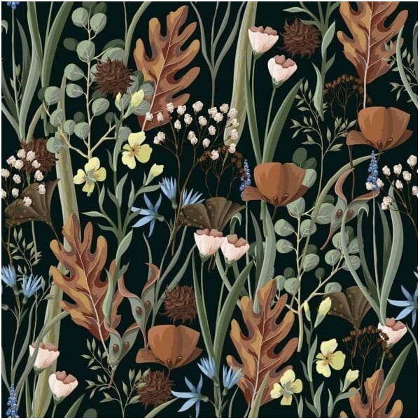 Tapeta 50x280 cm Folk Meadow – Dekornik