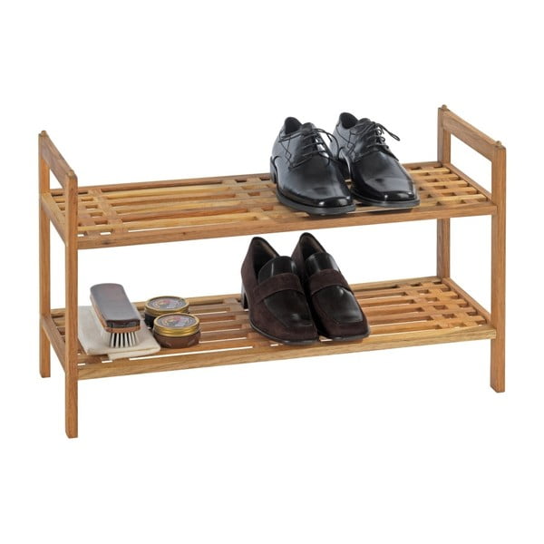 Szafka na buty z litego drewna orzechowego Norway – Wenko-image-1