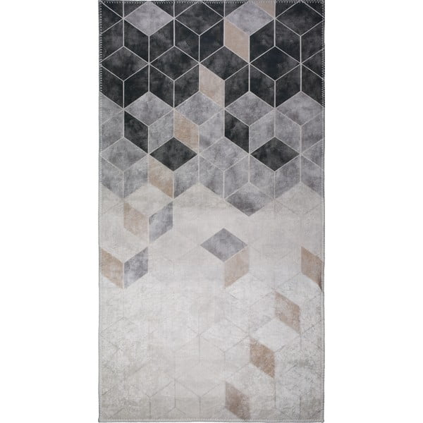 Szaro-kremowy dywan odpowiedni do prania 230x160 cm – Vitaus