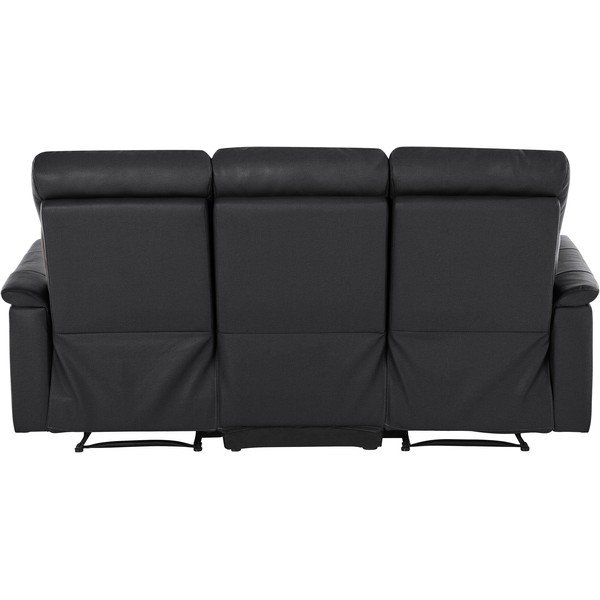 Czarna skórzana sofa 197 cm Southbrook – Støraa-image-3