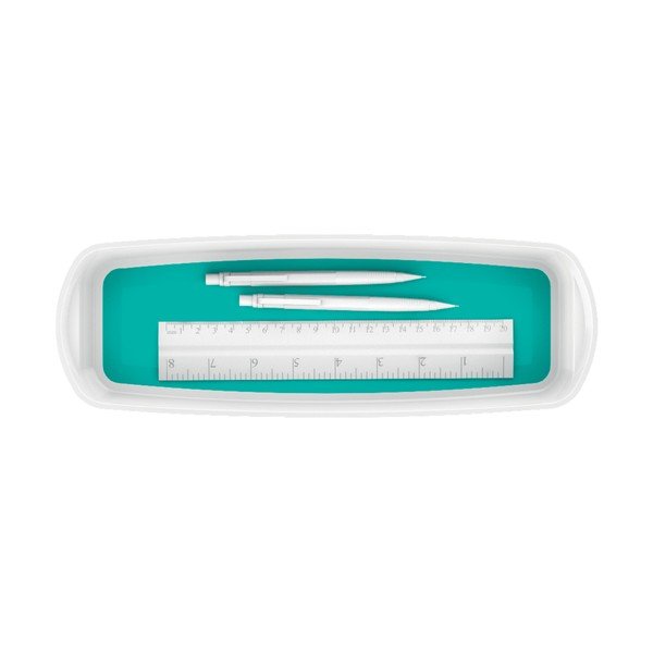 Biało-turkusowy stołowy podłużny organizer MyBox – Leitz-image-2