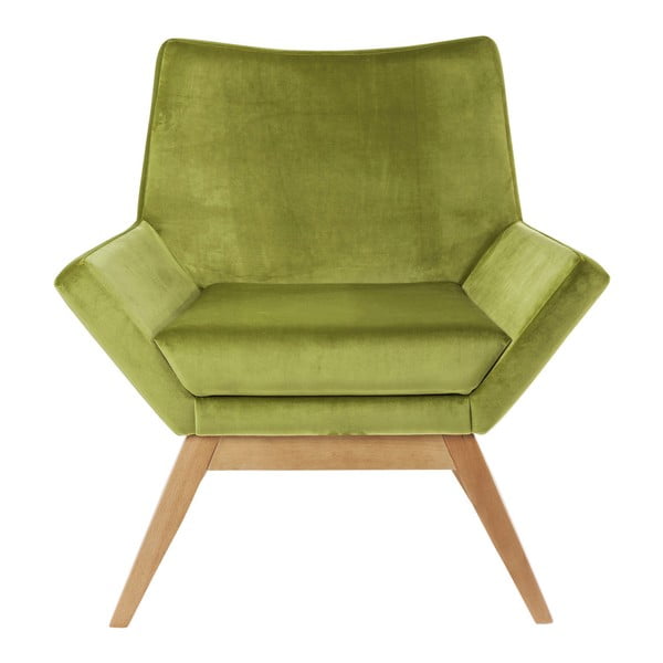Zielony fotel Kare Design Pixie