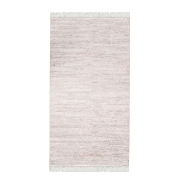 Beżowy dywan aksamitny Deri Dijital, 160x230 cm