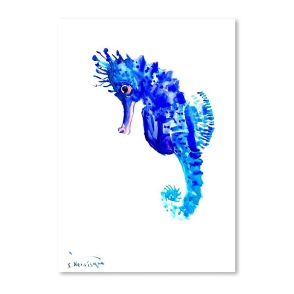 Plakat Seahorse (projekt Surena Nersisyana), 42x30 cm