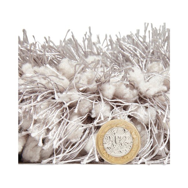Szary ręcznie tkany dywan Think Rugs Montana Puro Silver, 80x150 cm-image-2