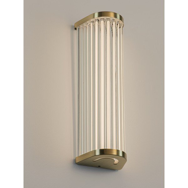 Metalowy kinkiet LED w kolorze matowego złota Vitree – Nova Luce-image-1