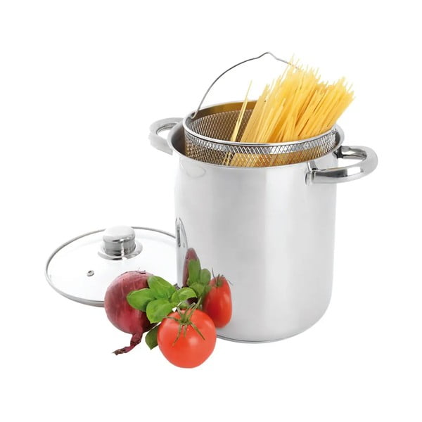 Garnek ze stali nierdzewnej odpowiedni na indukcję 4 l Anett – Orion-image-1