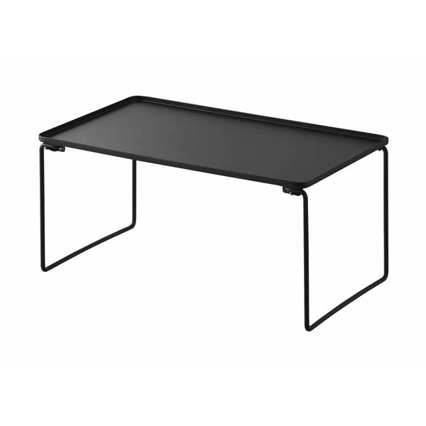Czarna metalowa dodatkowa półka 41x19 cm Tower – YAMAZAKI