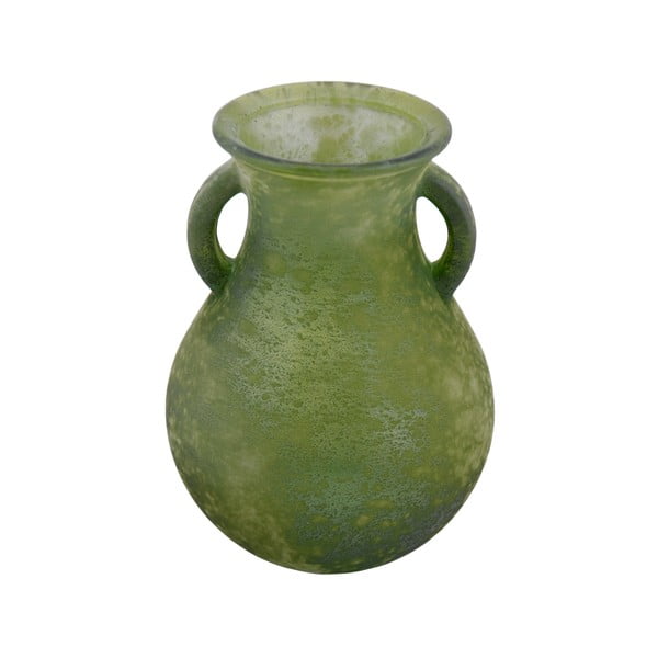 Butelkowozielony wazon ze szkła z recyklingu Ego Dekor Cantaro, 2,15 l