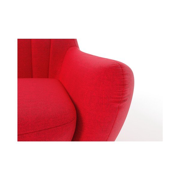 Sofa dwuosobowa Azzurre, czerwona-image-1