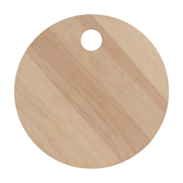 Deska do krojenia z drewna egzotycznego A Simple Mess Skals, ⌀ 20 cm